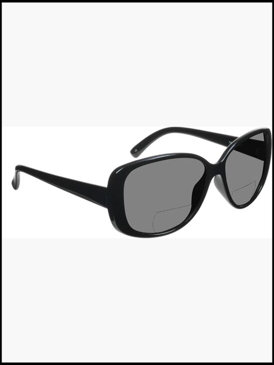Polarized Bifocal Reader Sunglasses with UV Protection Oversize Jackie-O Style main image 5